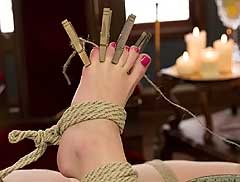 Lesbian Foot Torture